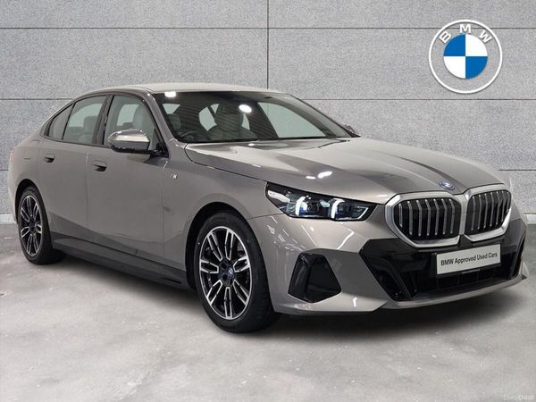 BMW 5-Series Saloon, Petrol Plug-in Hybrid, 2024, Grey