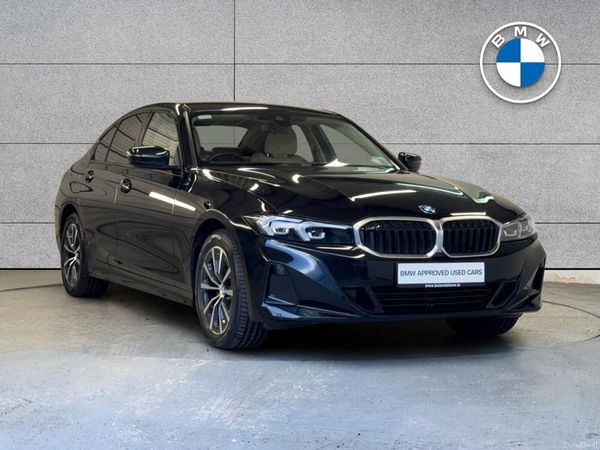 BMW 3-Series Saloon, Petrol Plug-in Hybrid, 2024, Black
