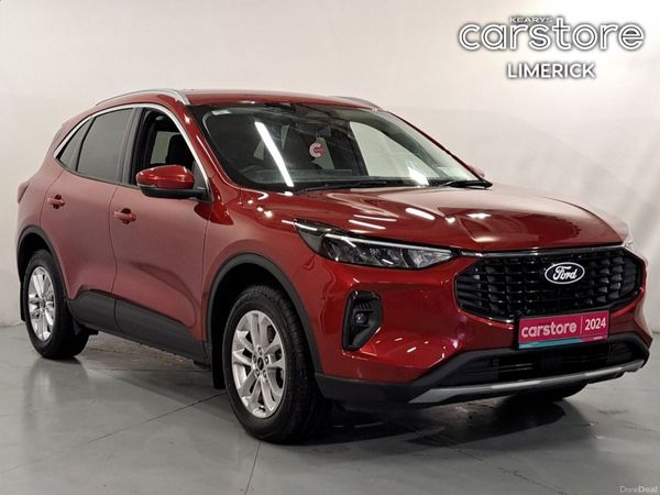 Ford Kuga SUV, Petrol Plug-in Hybrid, 2024, Red
