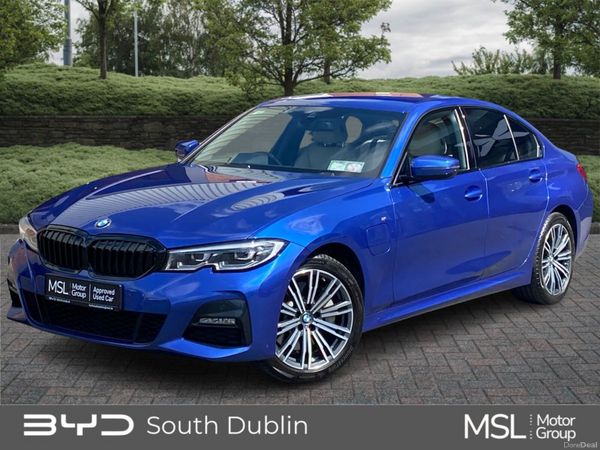 BMW 3-Series Saloon, Petrol Plug-in Hybrid, 2020, Blue
