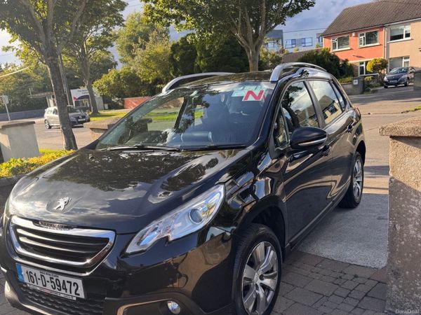 Peugeot 2008 SUV, Petrol, 2016, Black