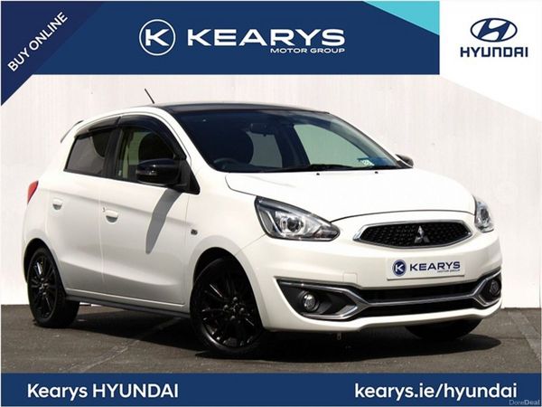 Mitsubishi Mirage Hatchback, Petrol, 2019, White