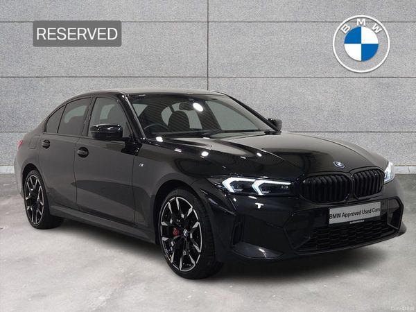 BMW 3-Series Saloon, Petrol Plug-in Hybrid, 2025, Black