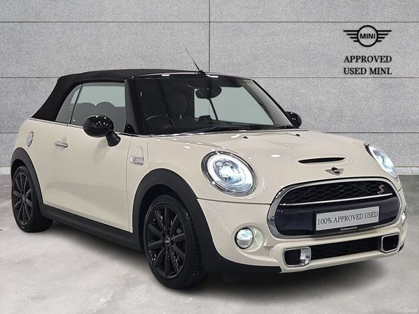 Mini Cooper Convertible, Petrol, 2016, White