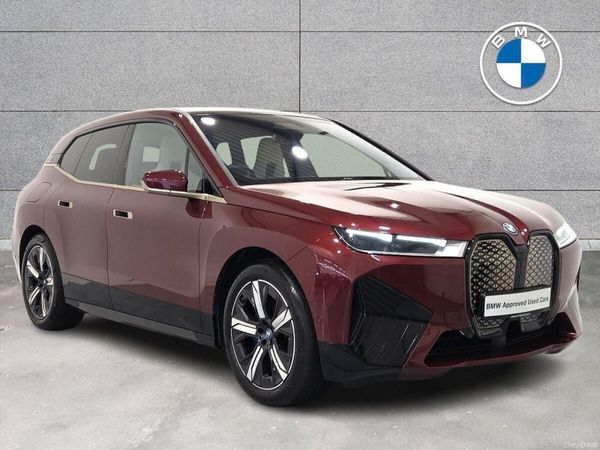 BMW iX SUV, Electric, 2025, Red