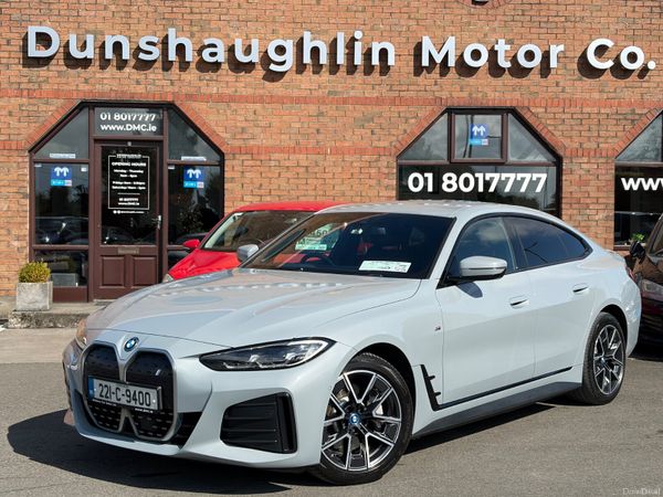 BMW i4 Saloon, Electric, 2022, Grey