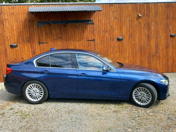 BMW 3-Series Saloon, Petrol Plug-in Hybrid, 2017, Blue