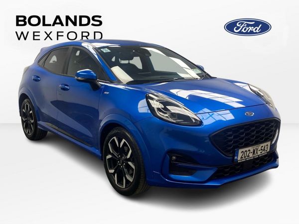 Ford Puma MPV, Petrol Hybrid, 2020, Blue