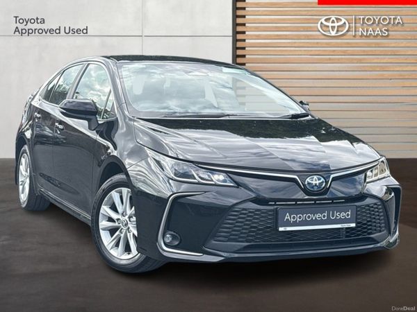 Toyota Corolla Saloon, Petrol Hybrid, 2025, Black