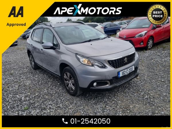 Peugeot 2008 SUV, Petrol, 2018, Grey