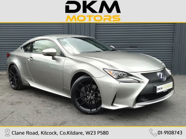 Lexus RC Coupe, Petrol Hybrid, 2016, Silver