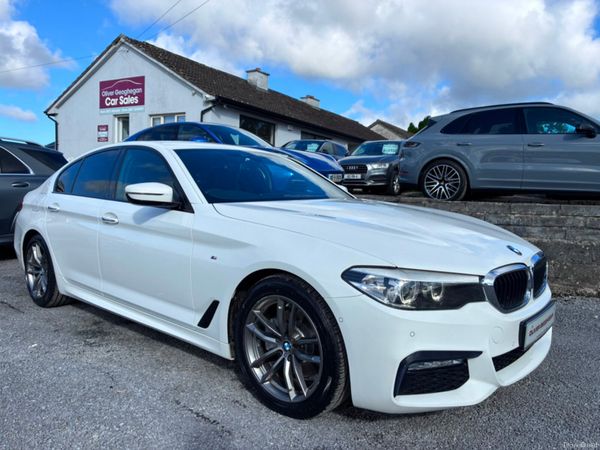 BMW 5-Series Saloon, Diesel, 2018, White