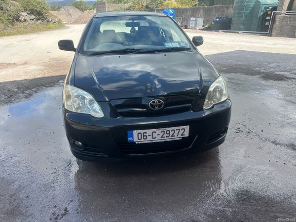Toyota Corolla Hatchback, Diesel, 2006, Black