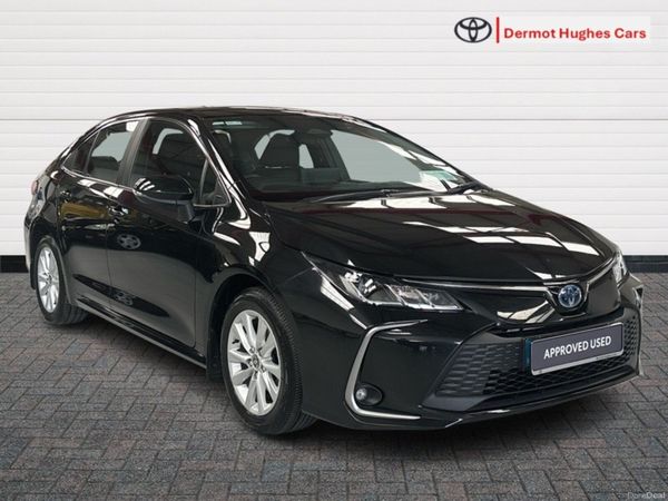 Toyota Corolla Saloon, Petrol Hybrid, 2024, Black