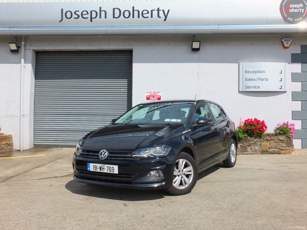 Volkswagen Polo Hatchback, Petrol, 2019, Black