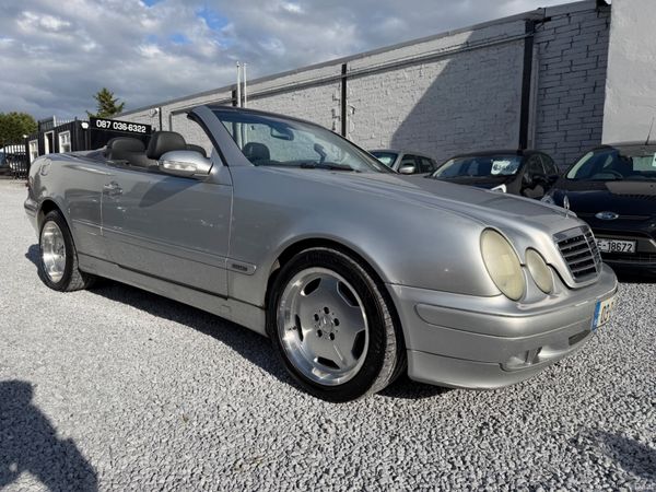 Mercedes-Benz CLK Convertible, Petrol, 2003, Silver