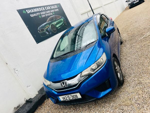 Honda Fit Hatchback, Petrol Hybrid, 2014, Blue