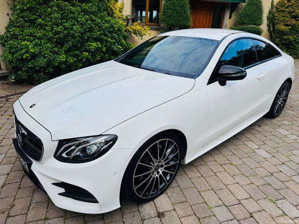 Mercedes-Benz E-Class Coupe, Diesel, 2019, White