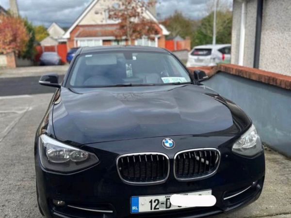 BMW 1-Series Estate, Diesel, 2012, Black