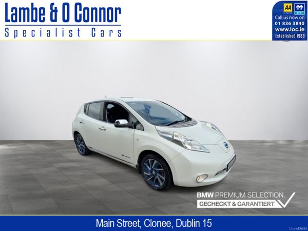 Nissan Leaf Hatchback, Electric, 2015, White
