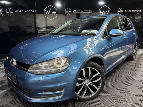 Volkswagen Golf Hatchback, Petrol, 2017, Blue