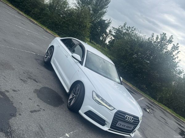 Audi A6 Saloon, Diesel, 2015, White