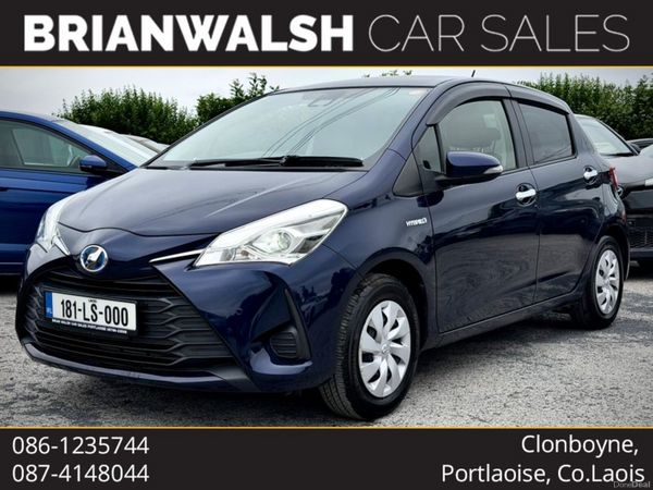 Toyota Yaris Hatchback, Petrol Hybrid, 2018, Blue