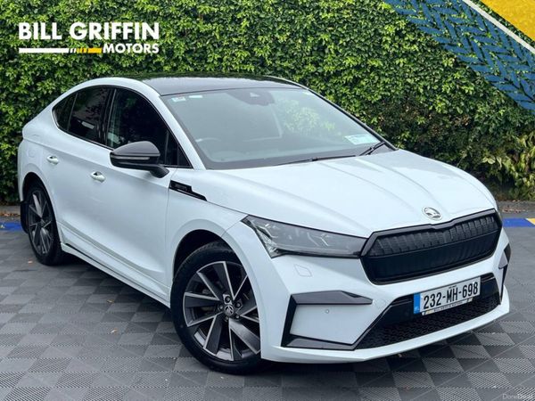 Skoda Enyaq SUV, Electric, 2023, White