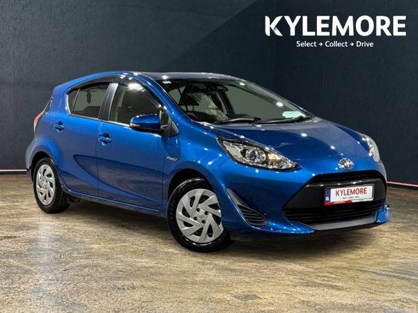 Toyota Aqua Hatchback, Petrol Hybrid, 2019, Blue