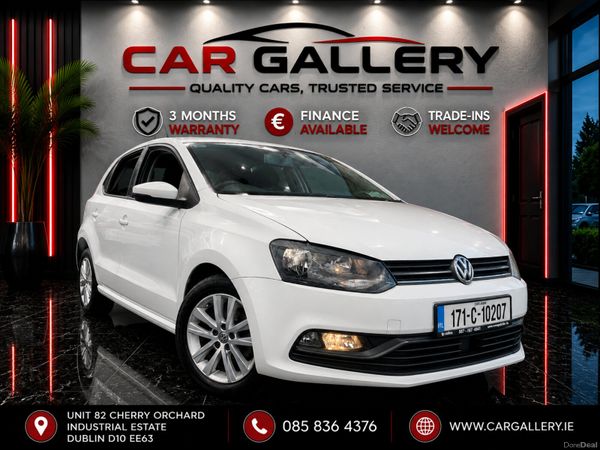 Volkswagen Polo Hatchback, Petrol, 2017, White