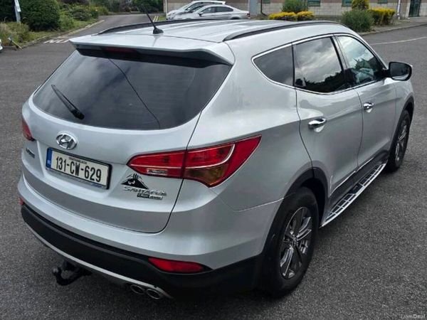 Hyundai Santa Fe SUV, Diesel, 2013, Silver