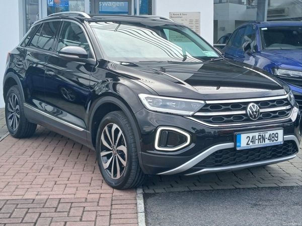 Volkswagen T-Roc SUV, Petrol, 2024, Black