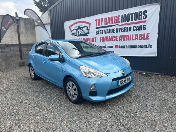 Toyota Aqua Hatchback, Petrol Hybrid, 2013, Blue