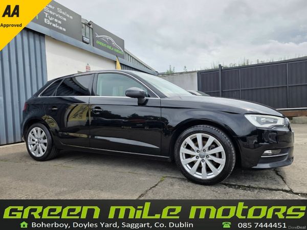 Audi A3 Hatchback, Petrol, 2015, Black