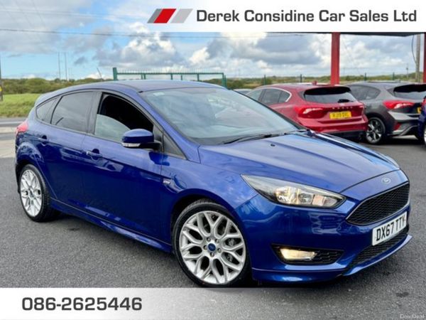 Ford Focus Hatchback, Diesel, 2017, Blue