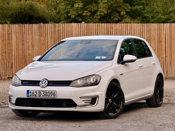 Volkswagen Golf Hatchback, Petrol Plug-in Hybrid, 2016, White