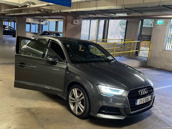 Audi A3 Hatchback, Diesel, 2017, Grey