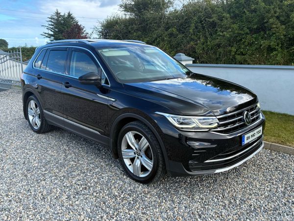 Volkswagen Tiguan SUV, Diesel, 2021, Black