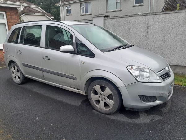 Vauxhall Zafira MPV, Diesel, 2009, Silver