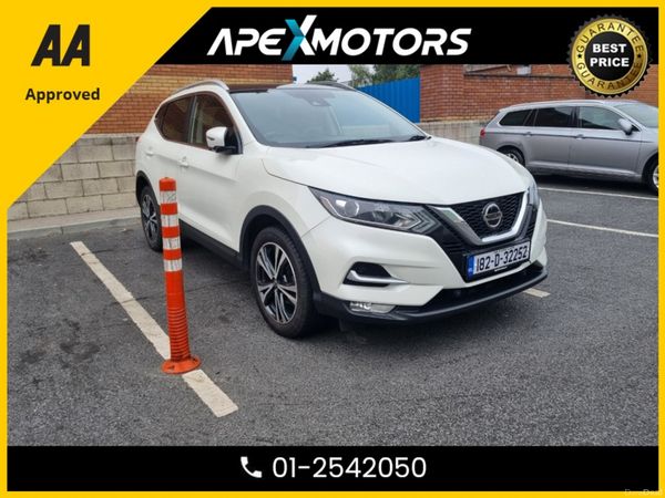 Nissan Qashqai SUV, Diesel, 2018, White