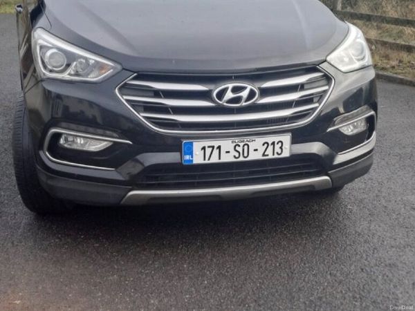 Hyundai Santa Fe SUV, Diesel, 2017, Black