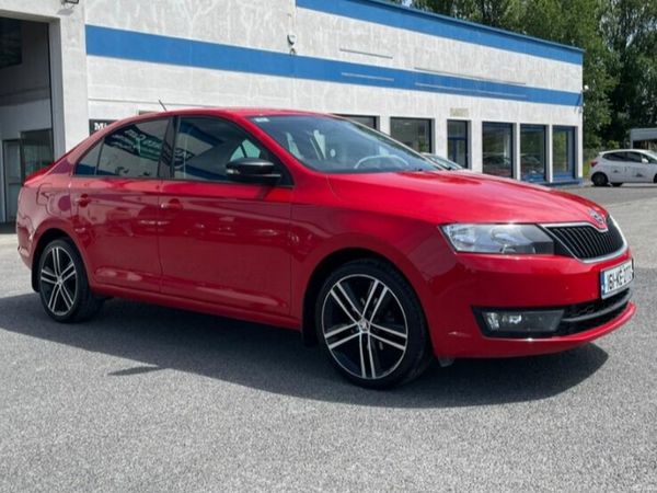 Skoda Rapid Saloon, Petrol, 2016, Red