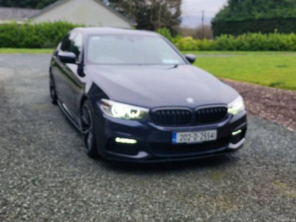 BMW 5-Series Saloon, Diesel, 2020, Black