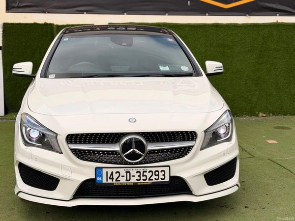 Mercedes-Benz CLA Saloon, Petrol, 2014, White