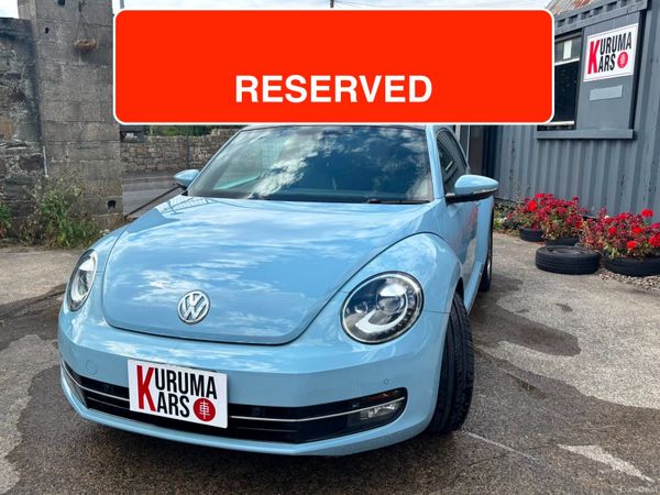 Volkswagen Beetle Hatchback, Petrol, 2014, Blue