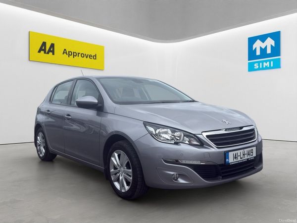 Peugeot 308 Hatchback, Petrol, 2014, Grey