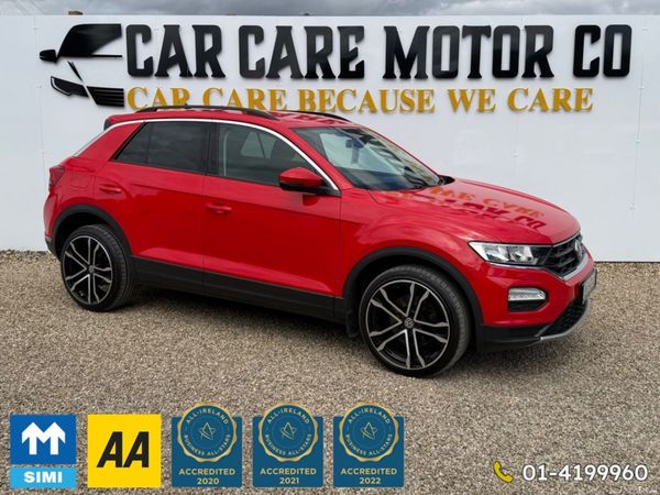 Volkswagen T-Roc Hatchback, Petrol, 2018, Red