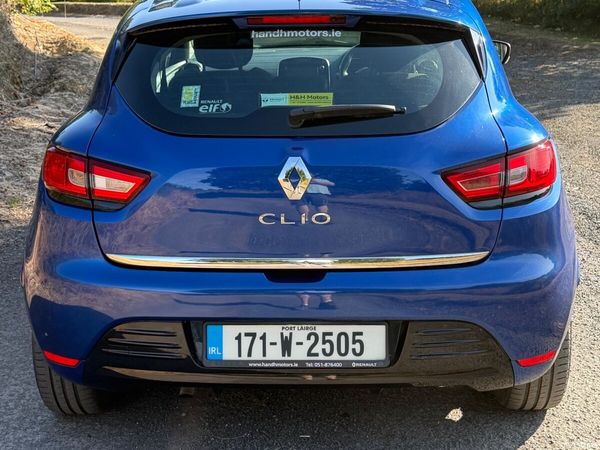Renault Clio Hatchback, Petrol, 2017, Blue