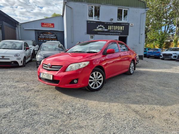 Toyota Corolla Saloon, Diesel, 2007, Red