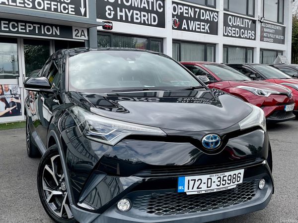 Toyota C-HR Hatchback, Petrol Hybrid, 2017, Black